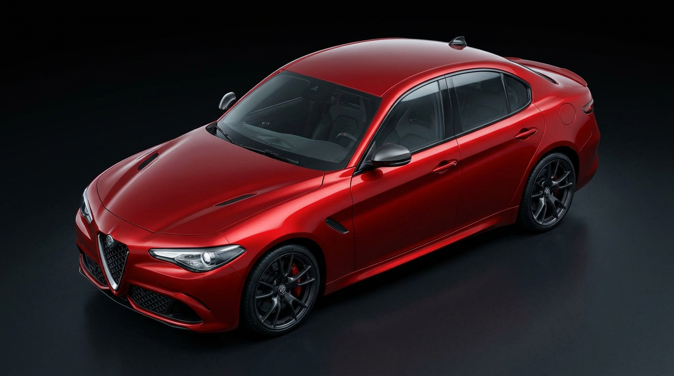 Giulia Quadrifoglio — Rosso Competizione