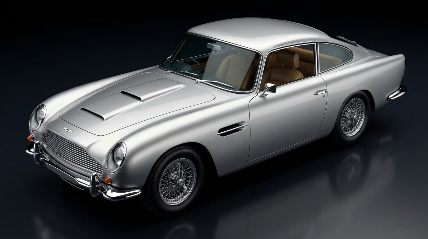 Aston Martin DB5 — Silver Birch