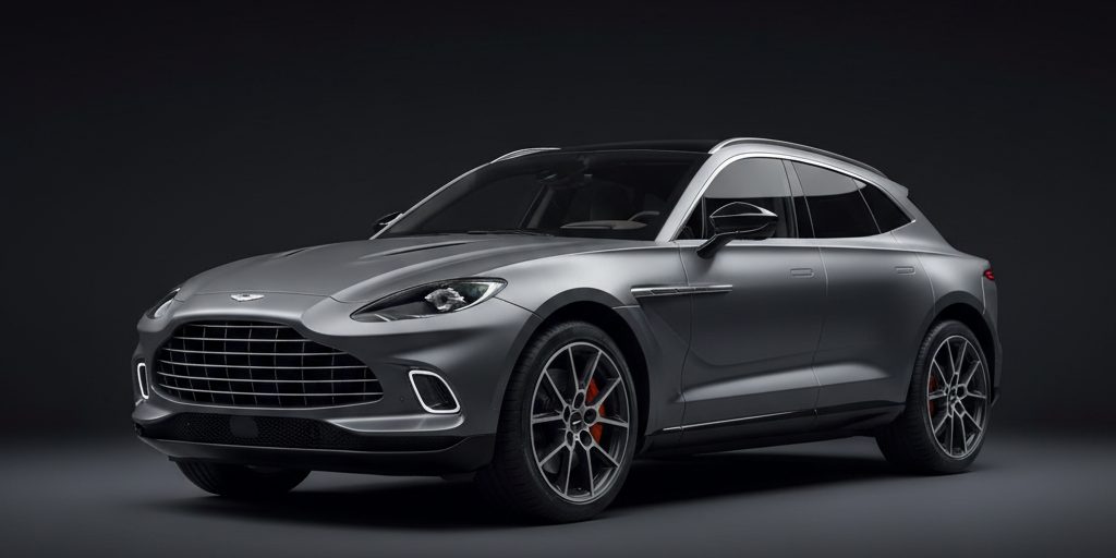 Aston Martin DBX — Satin Xenon Grey