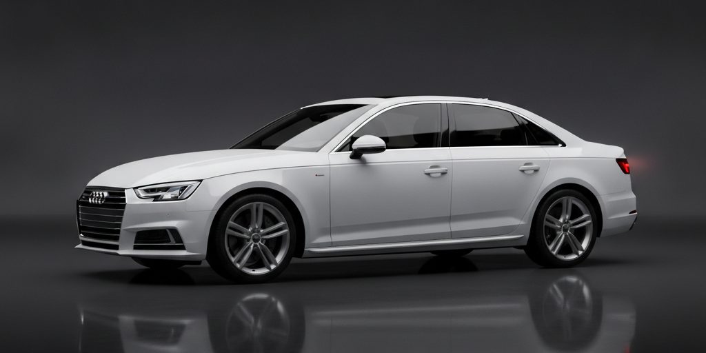 Audi A4 — Glacier White