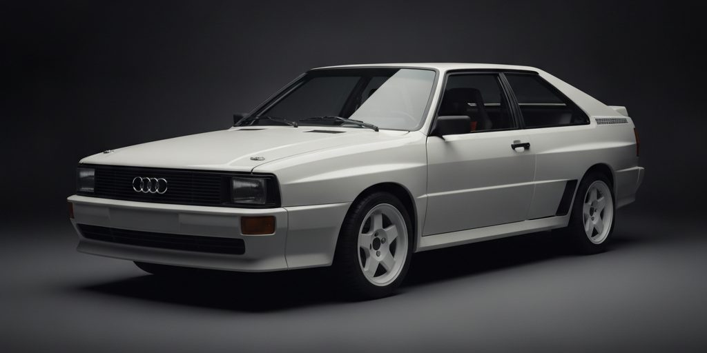 Audi Quattro — Alpine White