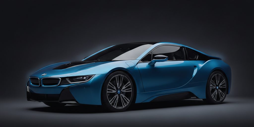 BMW i8 — Protonic Blue