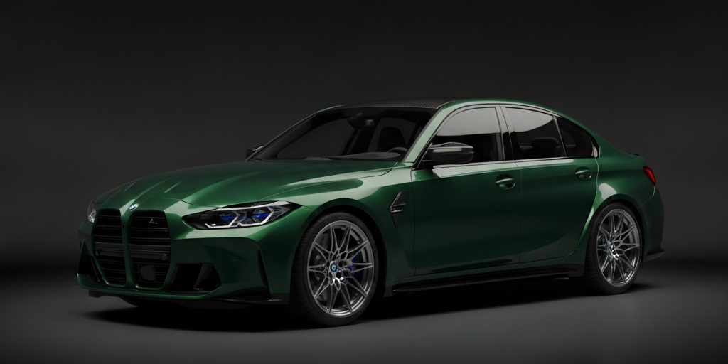 BMW M3 — Isle of Man Green