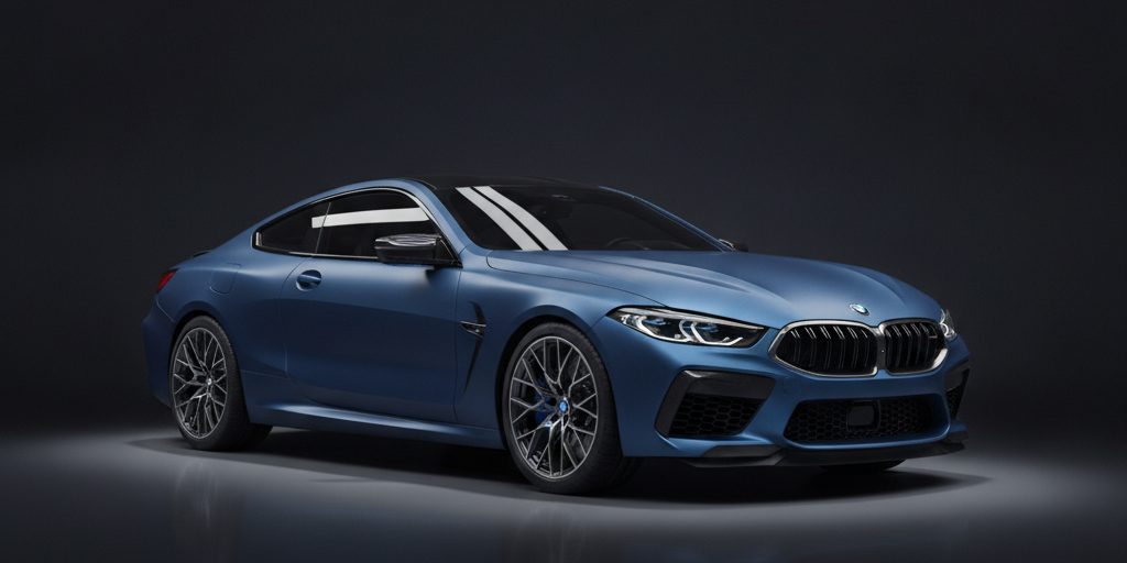 BMW M8 — Frozen Marina Bay Blue