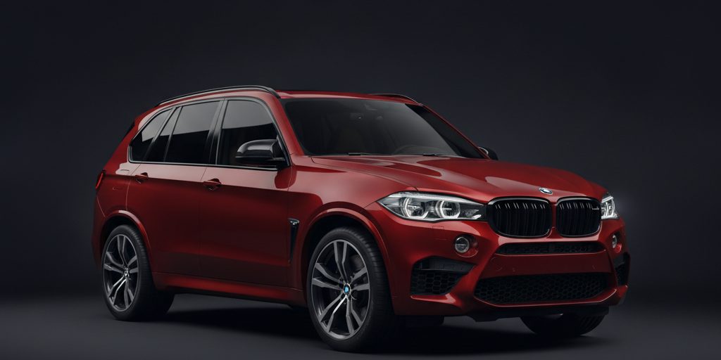 BMW X5 M — Toronto Red
