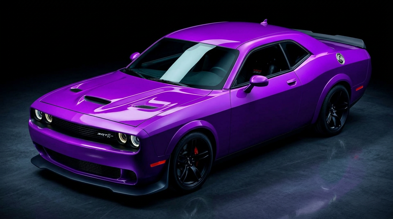 Challenger Hellcat — Plum Crazy