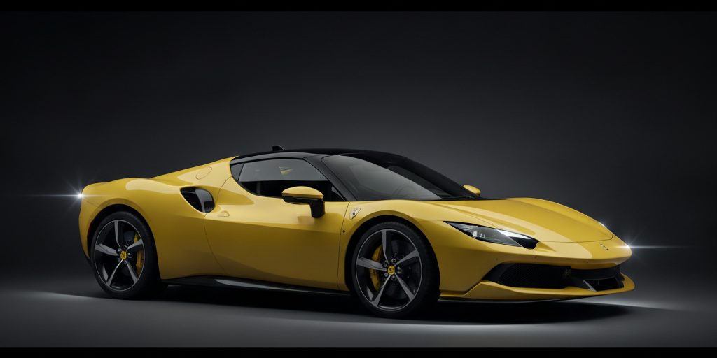 Ferrari 296 GTB — Giallo Modena yellow