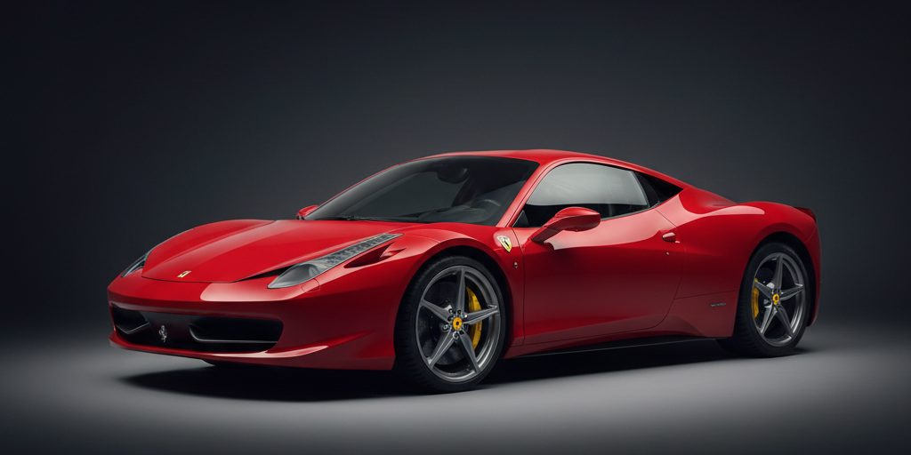Ferrari 458 Italia — Rosso Corsa red