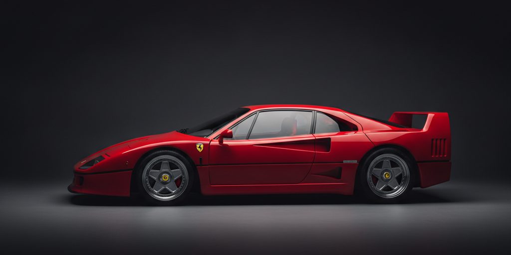 Ferrari F40 — Rosso Corsa red