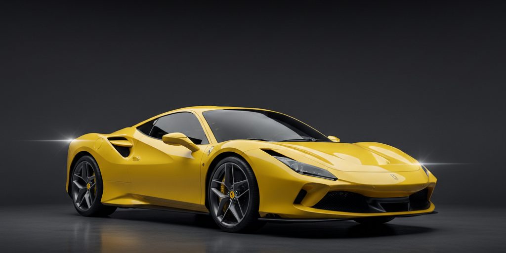 Ferrari F8 Tributo — Giallo Modena yellow