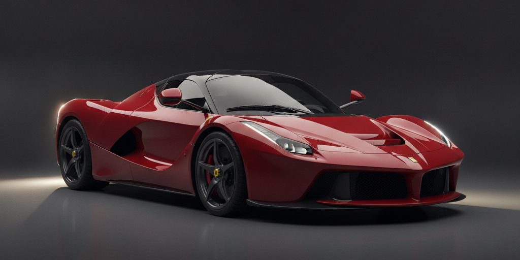 Ferrari LaFerrari — Rosso Corsa red
