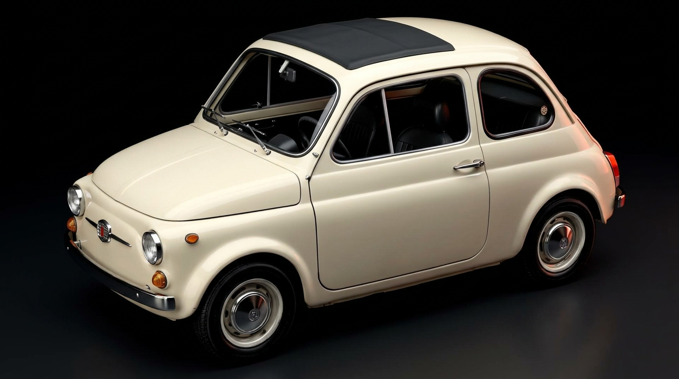 Fiat 500 — Panna Cream
