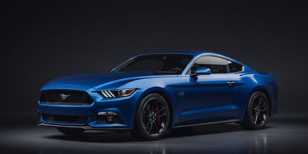 Ford Mustang GT — Grabber Blue