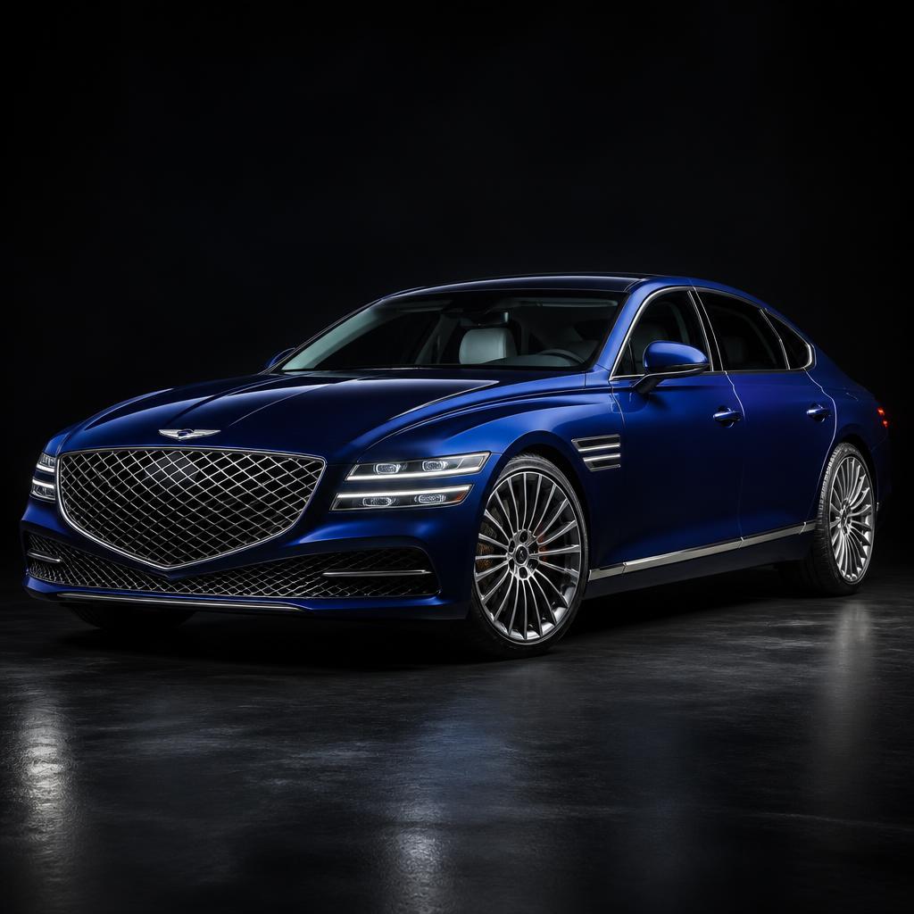 Genesis G80 — Mallorca Blue