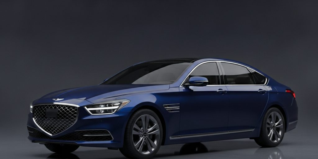 Genesis G80 — Mallorca Blue