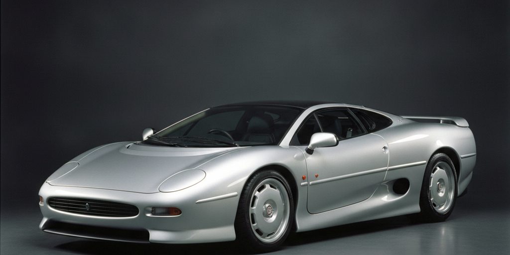Jaguar XJ220 — Silver Frost