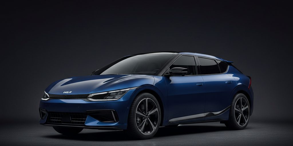 Kia EV6 GT — Yacht Blue