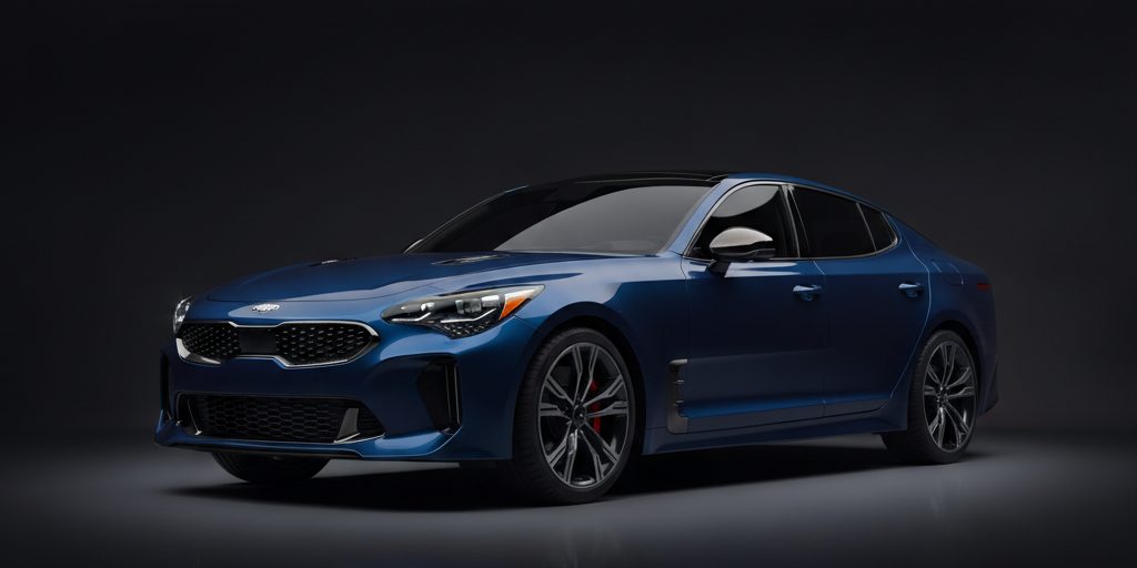 Kia Stinger — Micro Blue