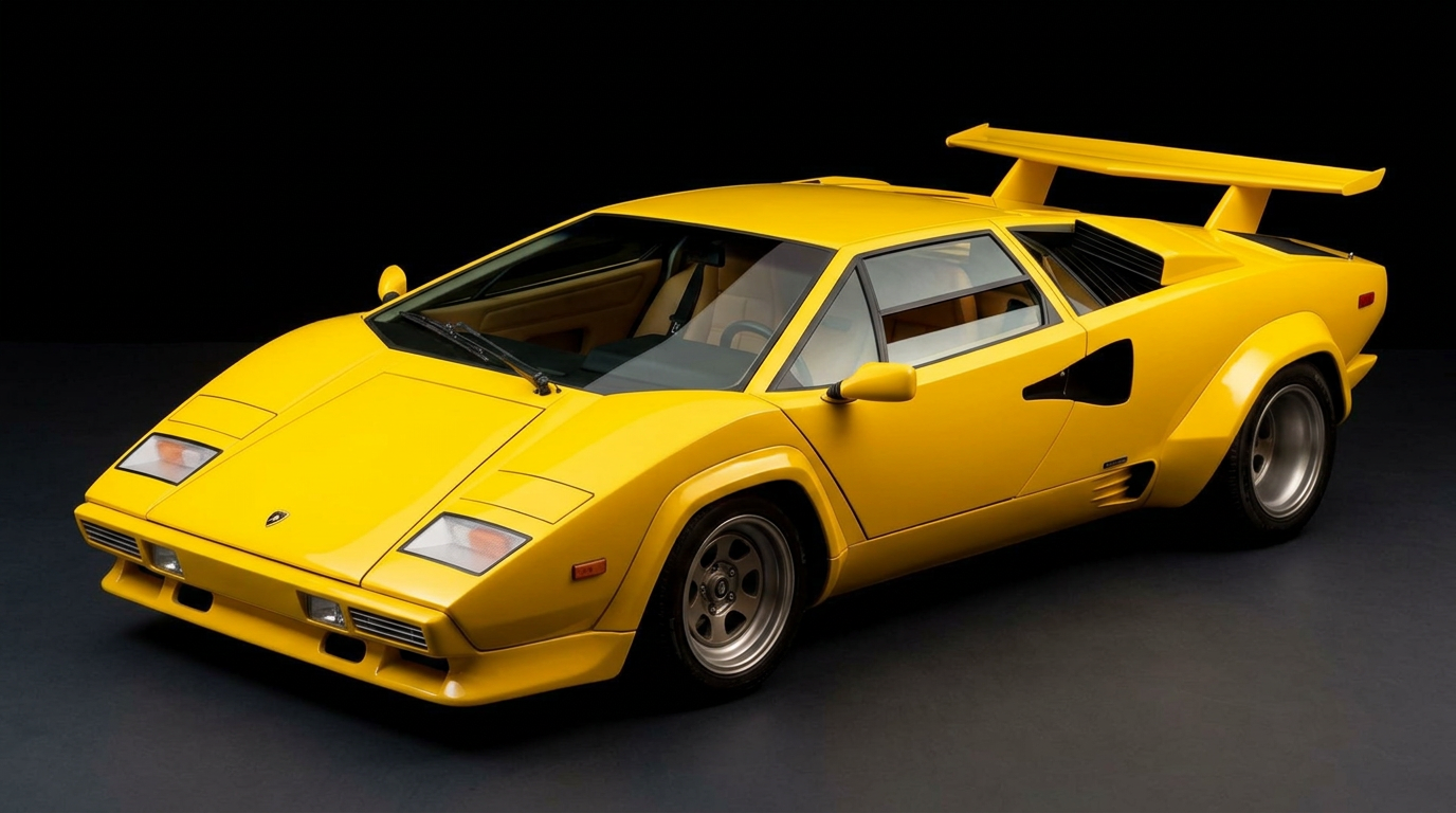 Countach LP400 — Giallo Fly