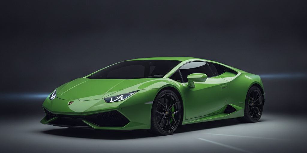 Lamborghini Huracan — Verde Mantis green