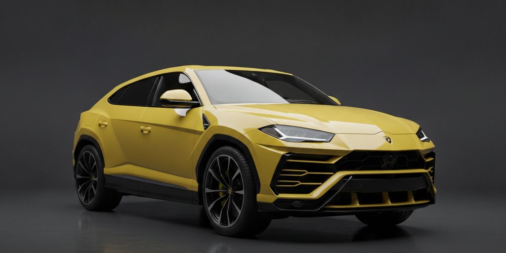 Lamborghini Urus — Giallo Auge yellow