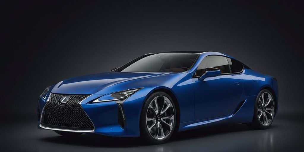 Lexus LC 500 — Structural Blue