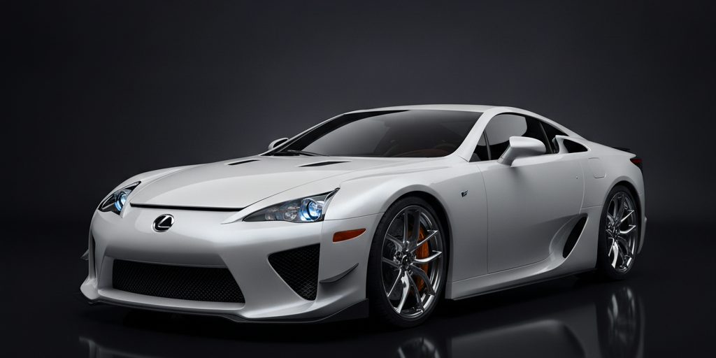 Lexus LFA — Pearl White