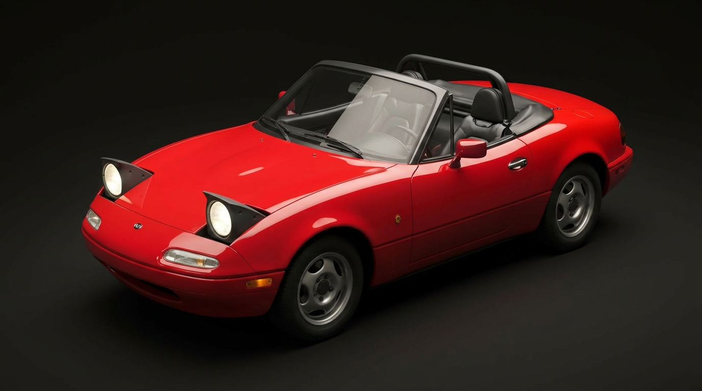 Mazda MX-5 NA — Classic Red