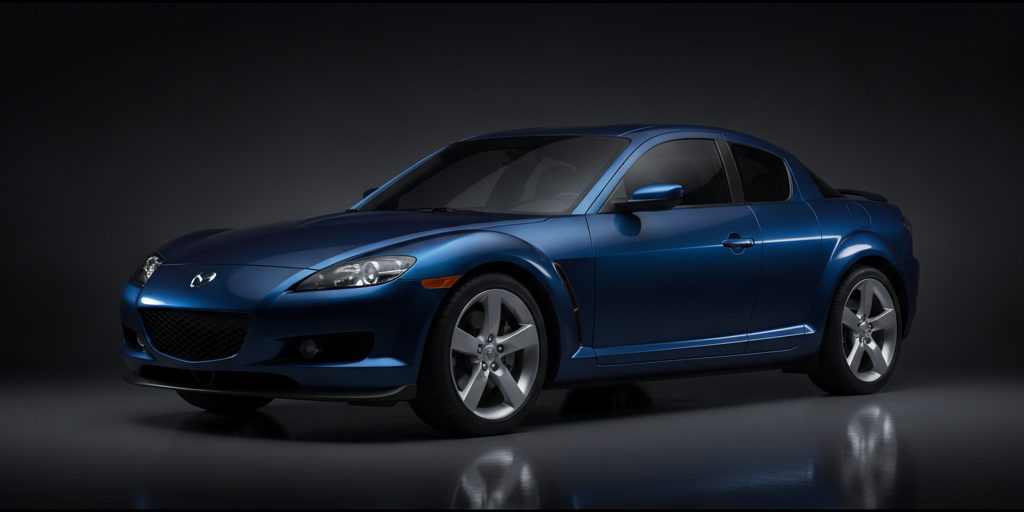 Mazda RX-8 — Winning Blue