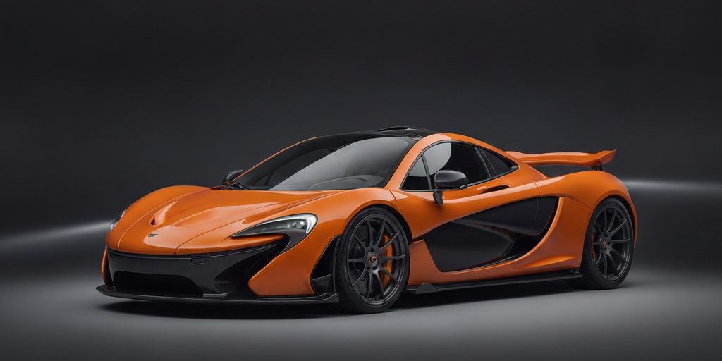 McLaren P1 — Volcano Orange