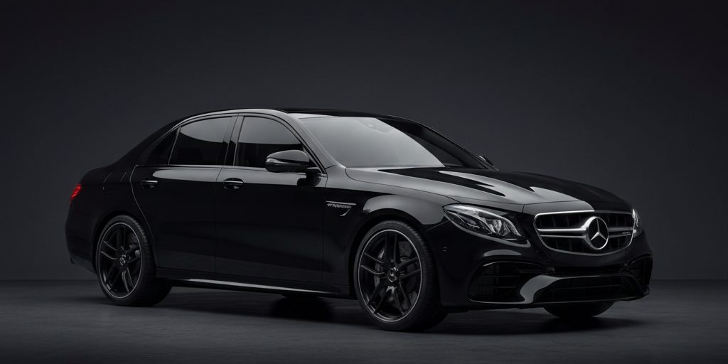 Mercedes-AMG E63 — Obsidian Black