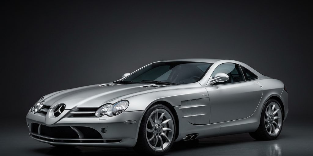 Mercedes-Benz SLR McLaren — Crystal Antimony Silver