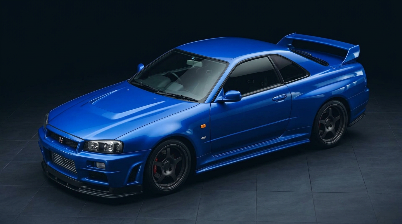Nissan Skyline GT-R R34 — Bayside Blue