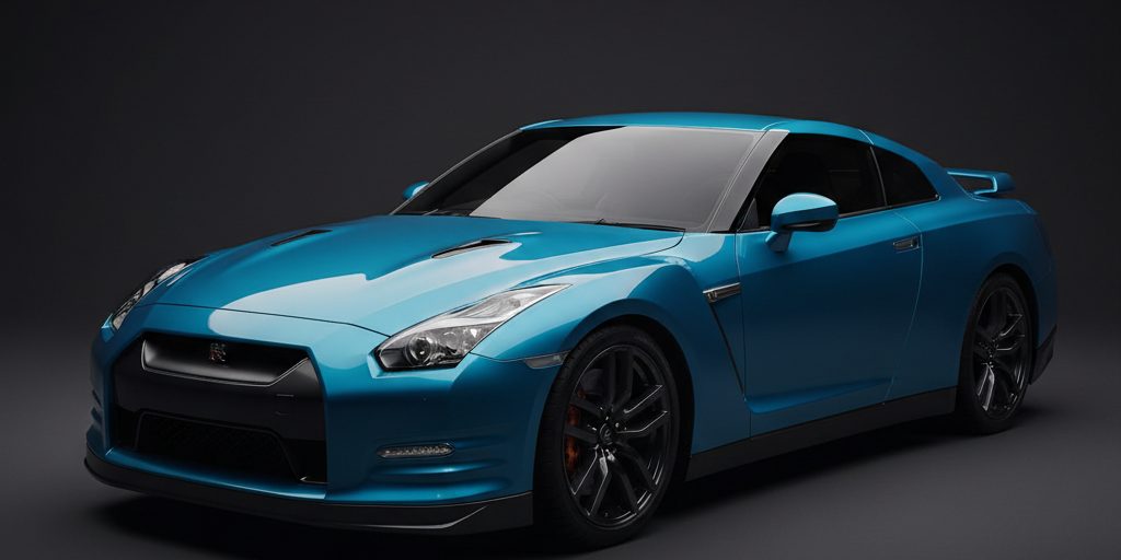 Nissan GT-R — Bayside Blue