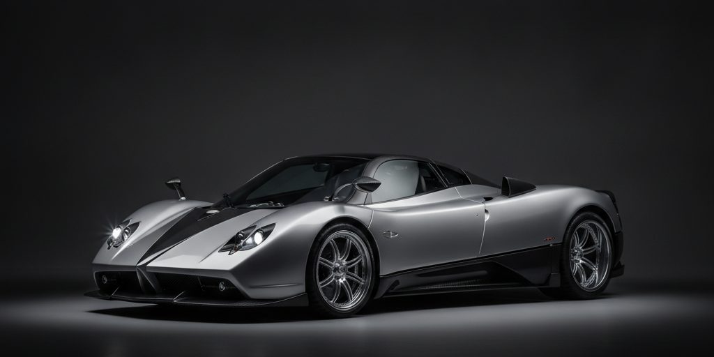 Pagani Zonda — Argento silver