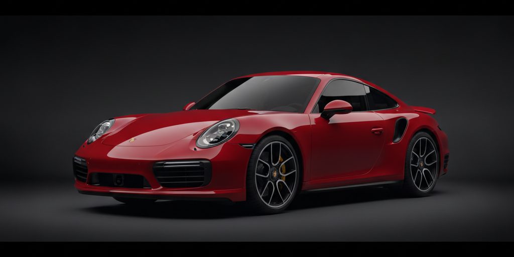 Porsche 911 Turbo S — Guards Red