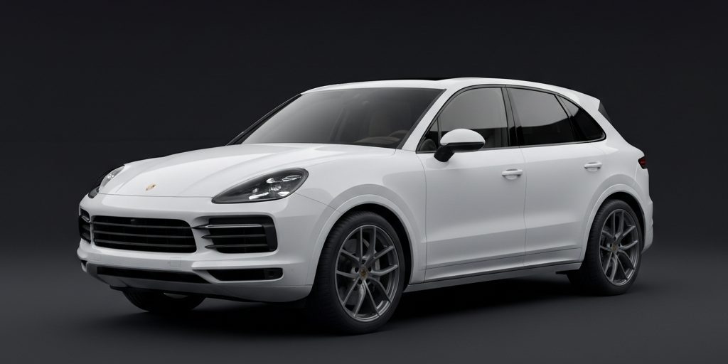 Porsche Cayenne — Carrara White