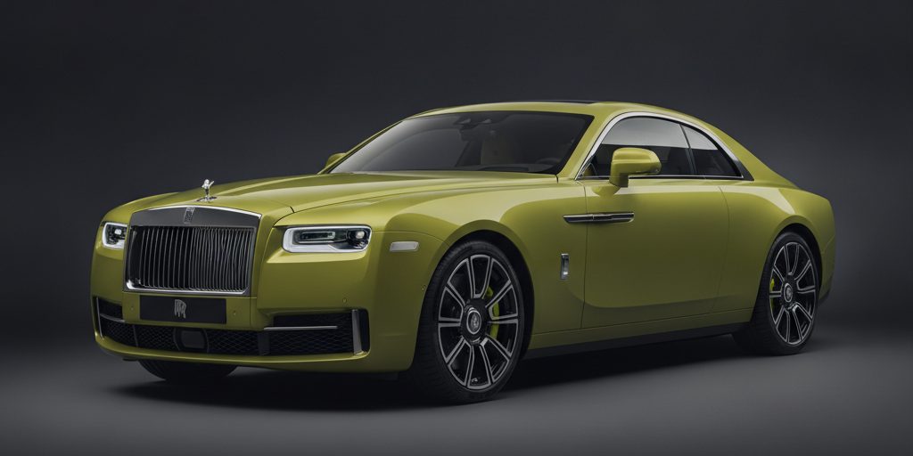 Rolls-Royce Spectre — Chartreuse yellow