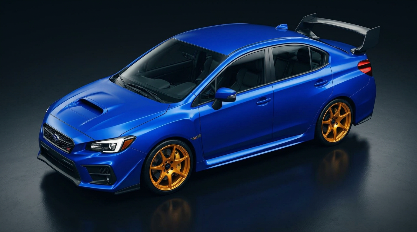 WRX STI — World Rally Blue