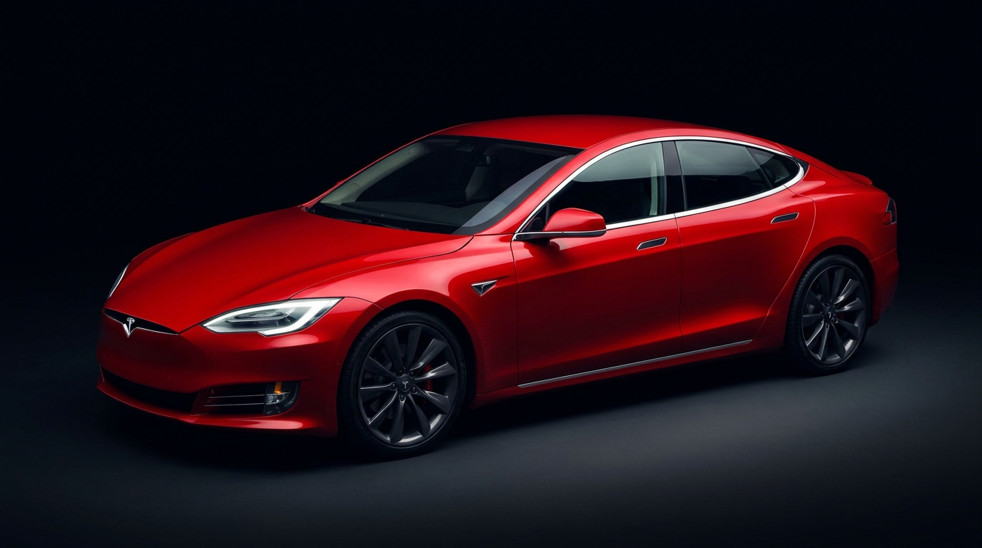 Model S Plaid — Ultra Red