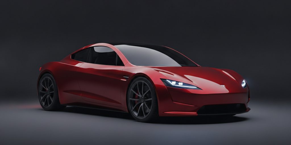 Tesla Roadster — Midnight Cherry