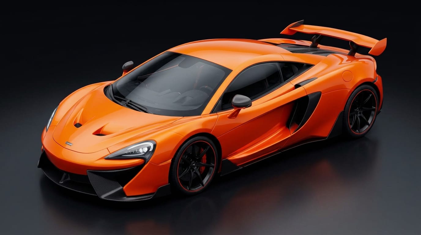 McLaren 600LT — Papaya Orange