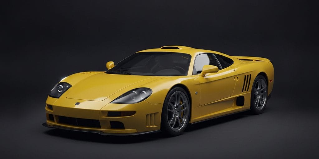 Saleen S7 — Speedlab Yellow